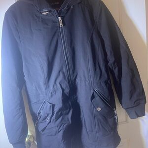 Calvin Klein black Zip-Up Jacket